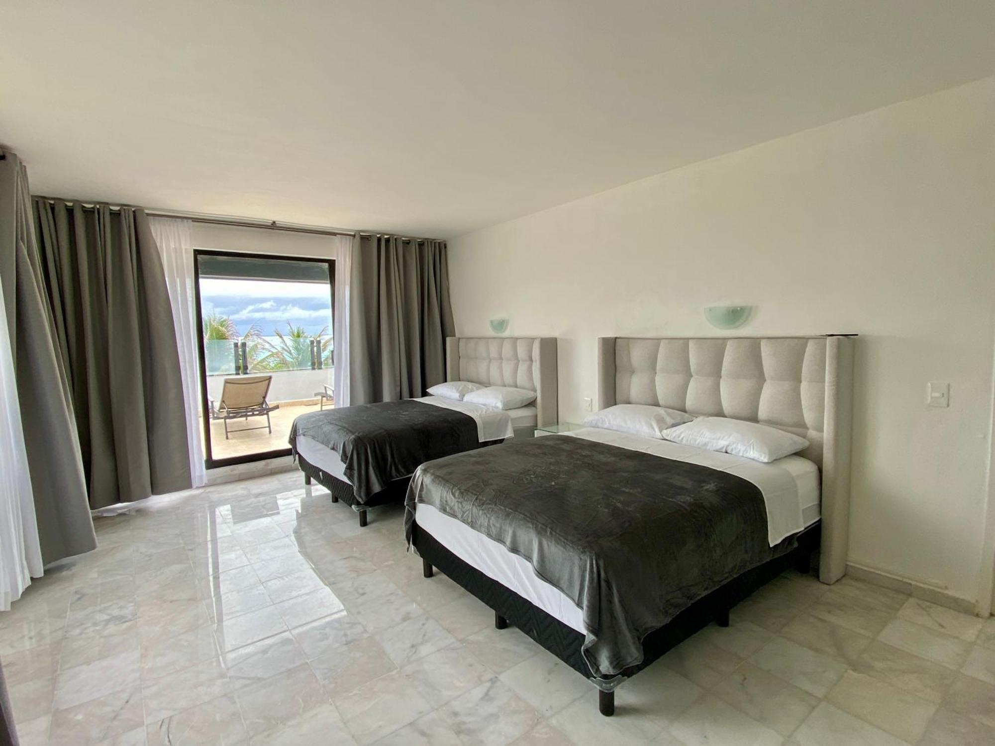 Condo In Ocean Front Resort Cancún Cameră foto