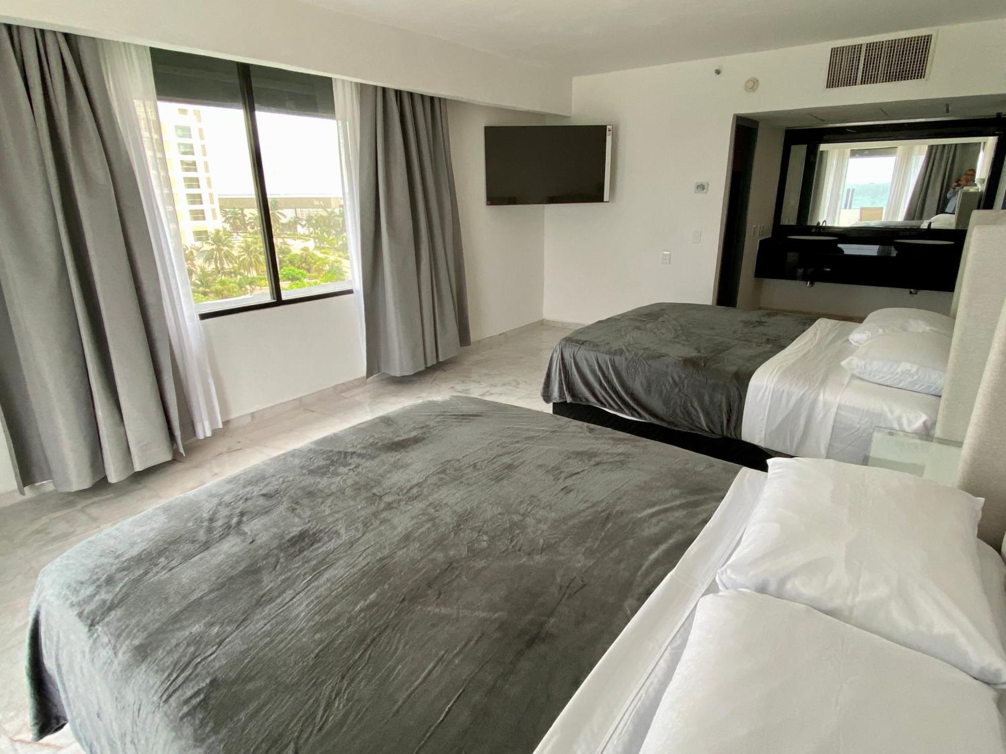 Condo In Ocean Front Resort Cancún Cameră foto