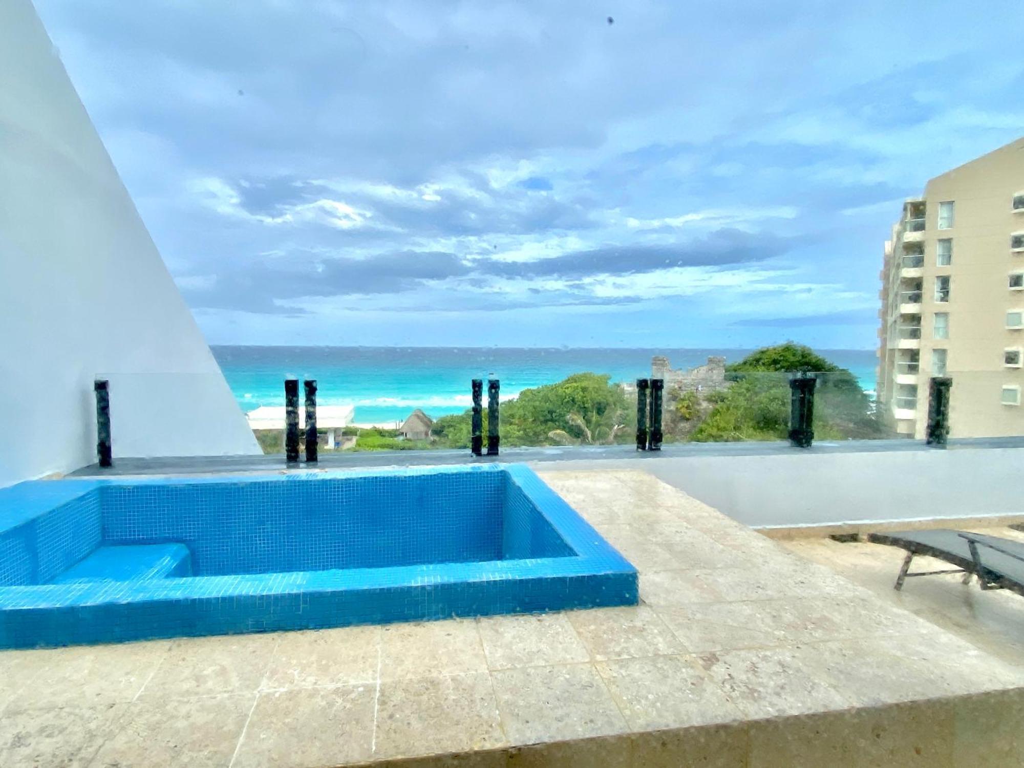 Condo In Ocean Front Resort Cancún Cameră foto