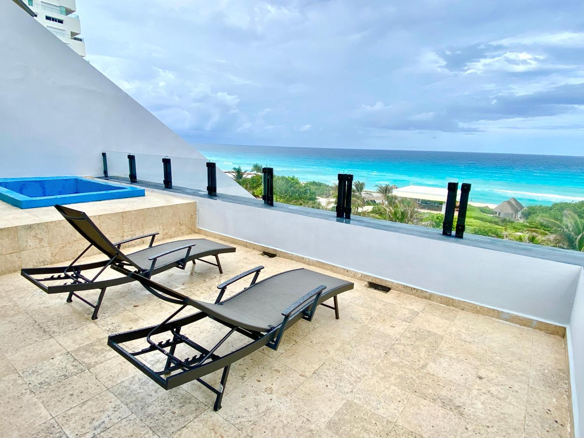 Condo In Ocean Front Resort Cancún Cameră foto